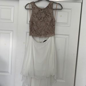 grey condition 2 piece dress size 9